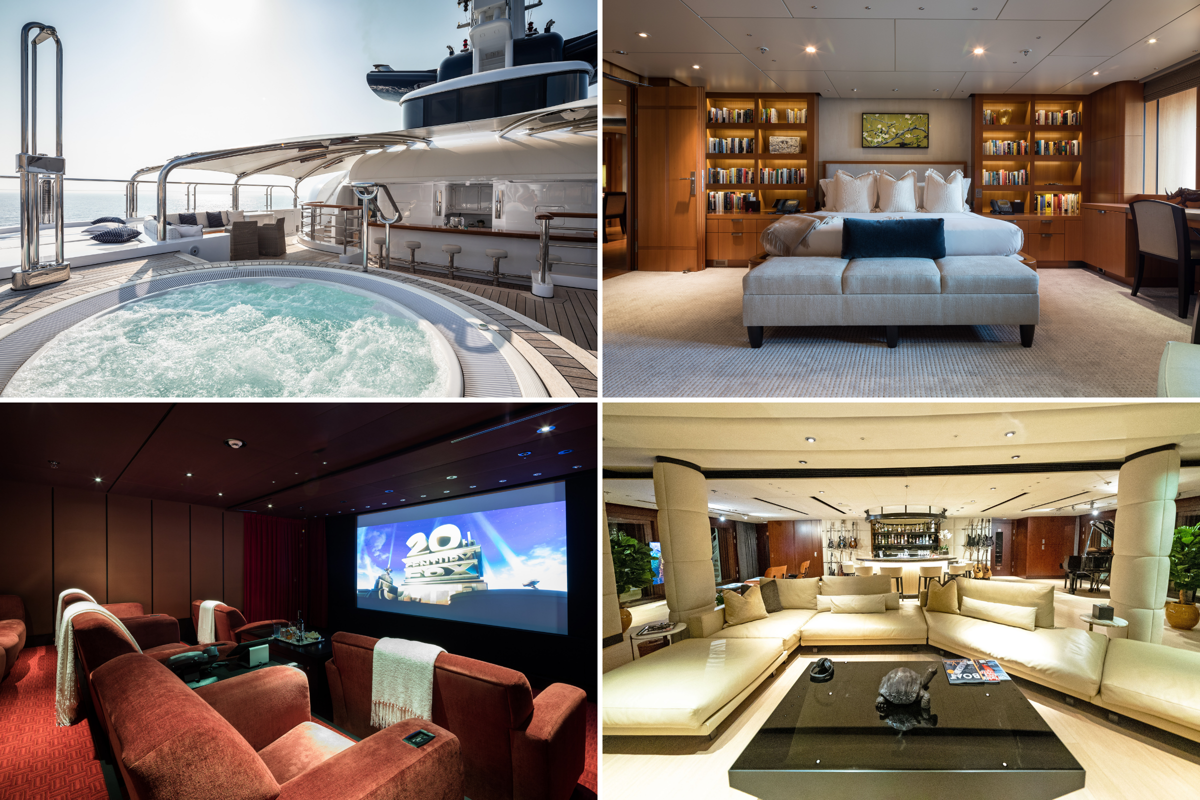 Inside the Octopus, the Luxury 414-Foot Superyacht With a Submarine