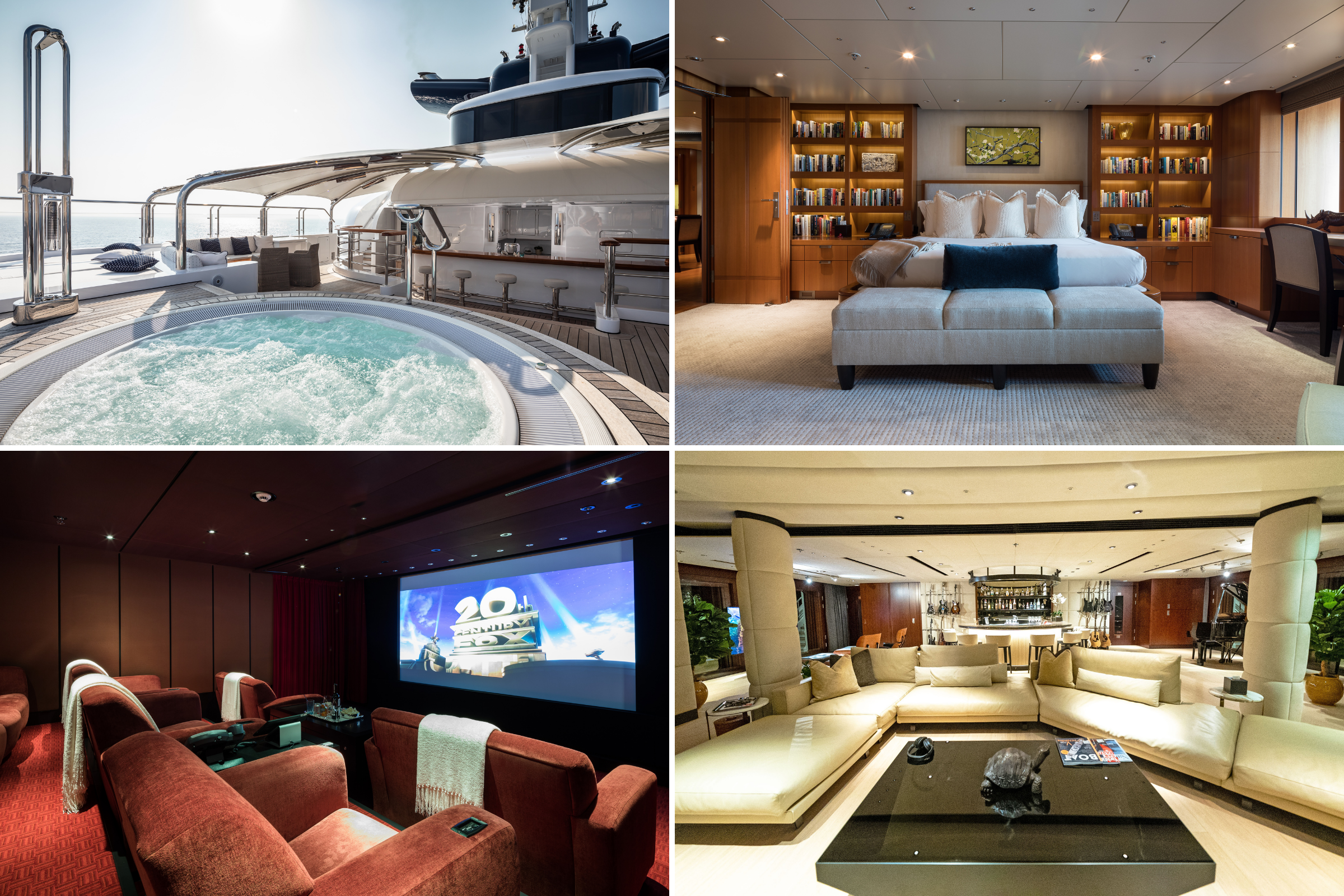 paul allen yacht interior