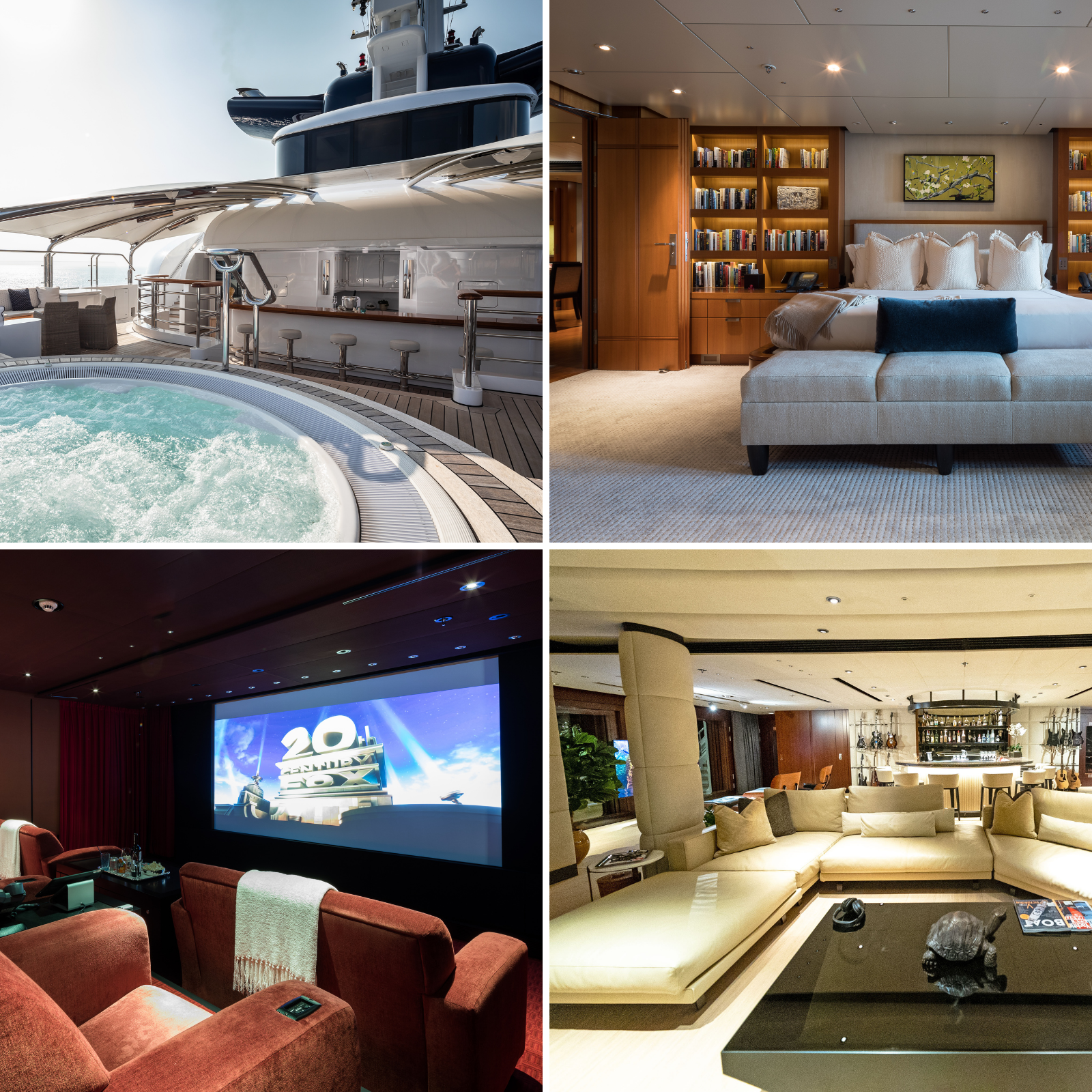 luxury yacht interior