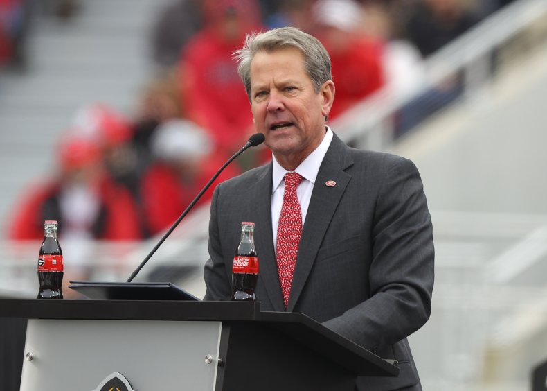 Georgia Governor Brian Kemp