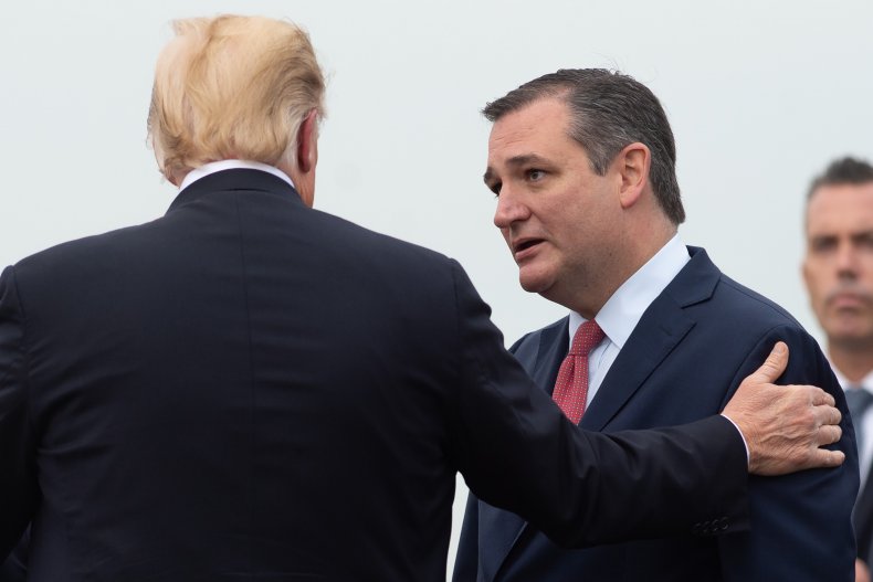Ted Cruz With Donald Trump