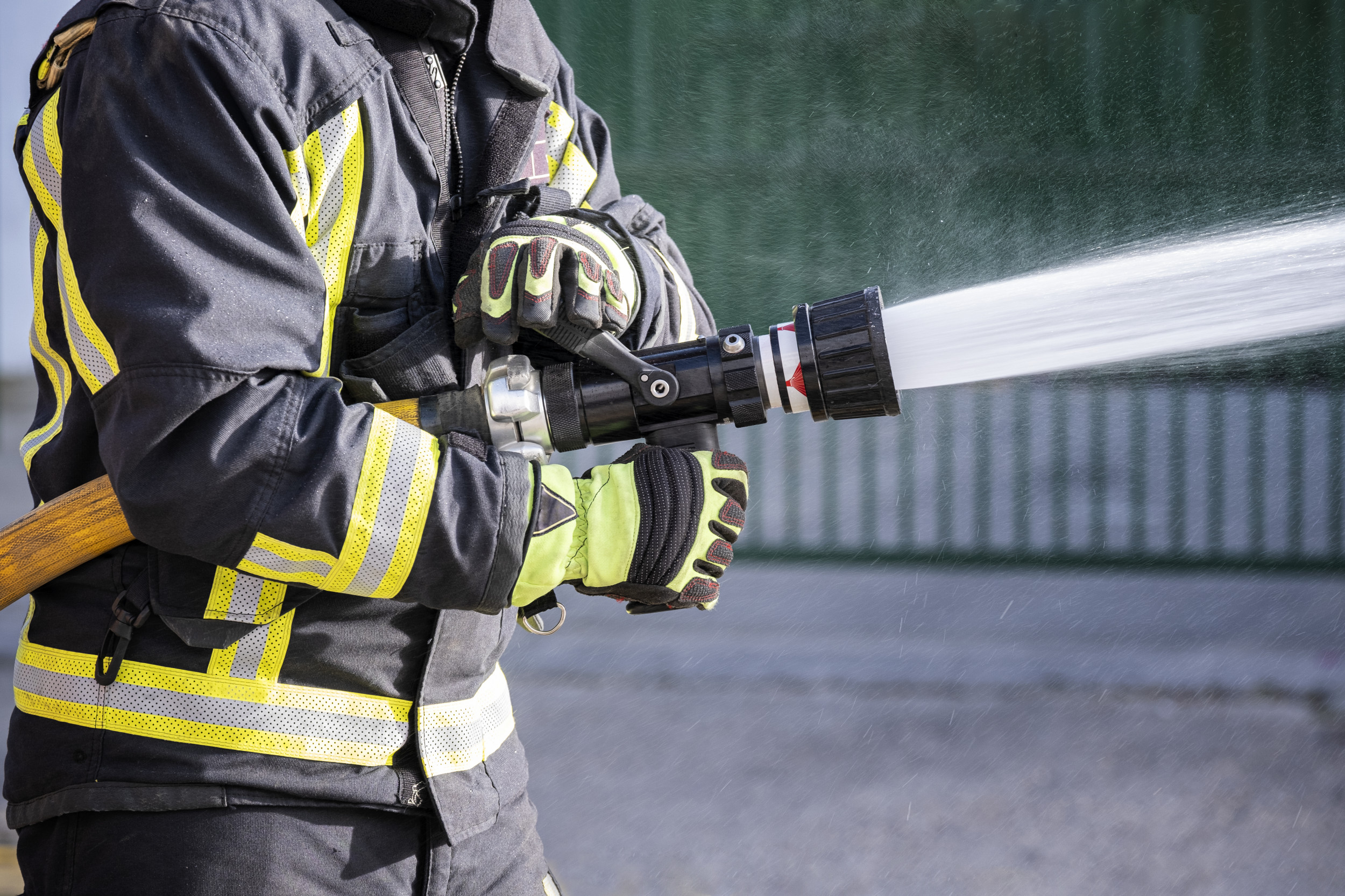Weekend Firefighter Backed for Joining Off-Hour Meeting In Front Of Flames