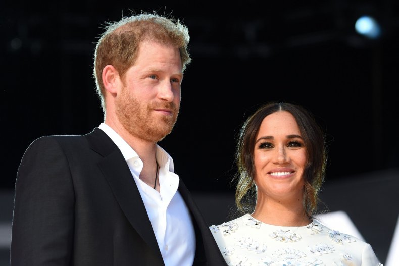 Prince Harry and Meghan at Global Citizen
