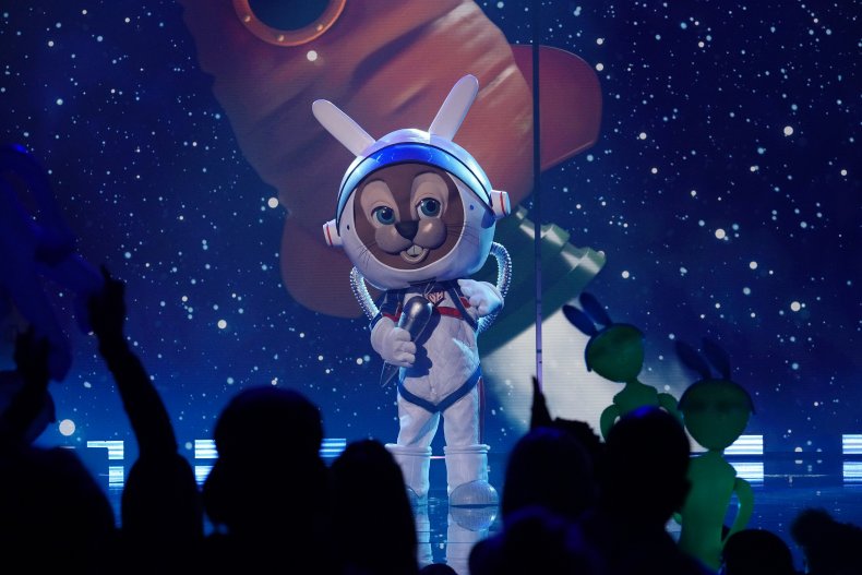 space bunny the masked singer