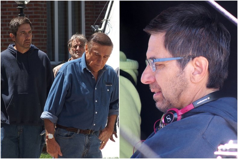 Ray Romano movie set