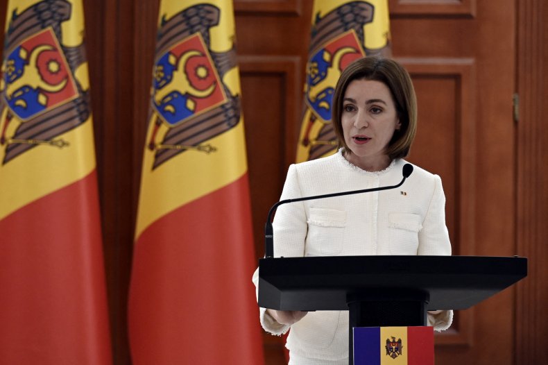 Moldova Maia Sandu