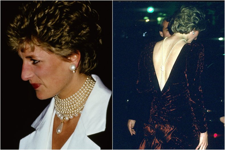Experimentos de la perla de la princesa Diana