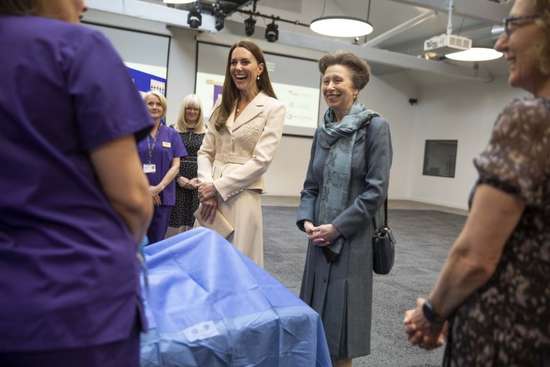 Kate Middleton Princess Anne 2022
