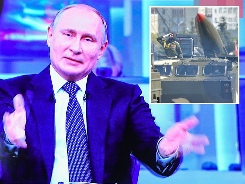Russian State TV Comforts Viewers on Nuclear 