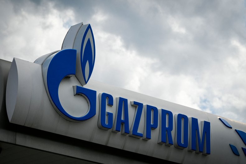 Gazprom station in Sofia Bulgaria natural gas
