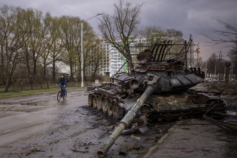 Russian tanks