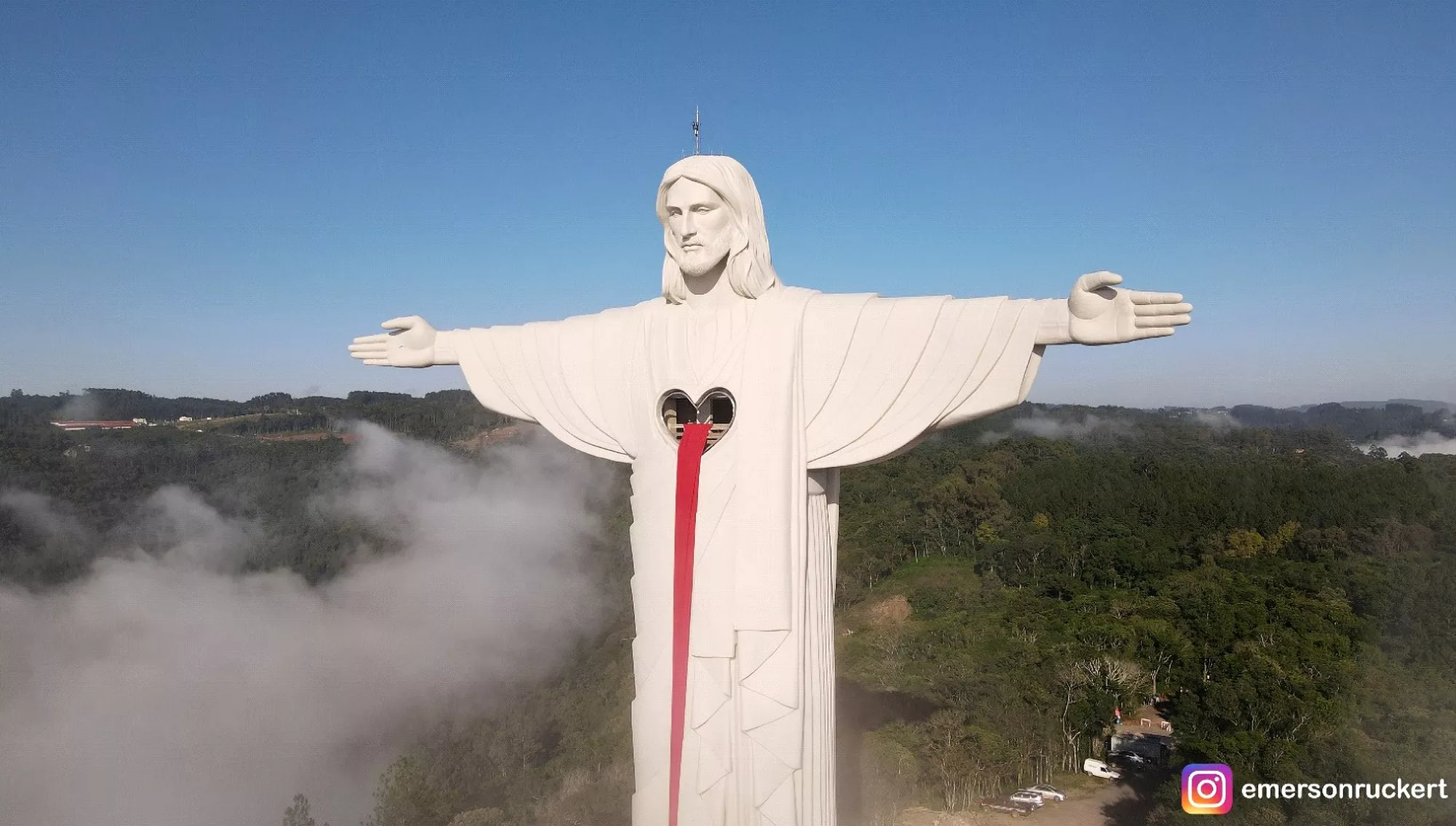 Jeez That S Big New Christ Statue Is One Of Tallest In World