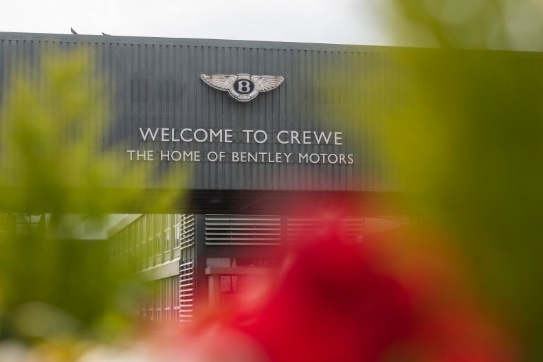 Bentley factory in Crewe