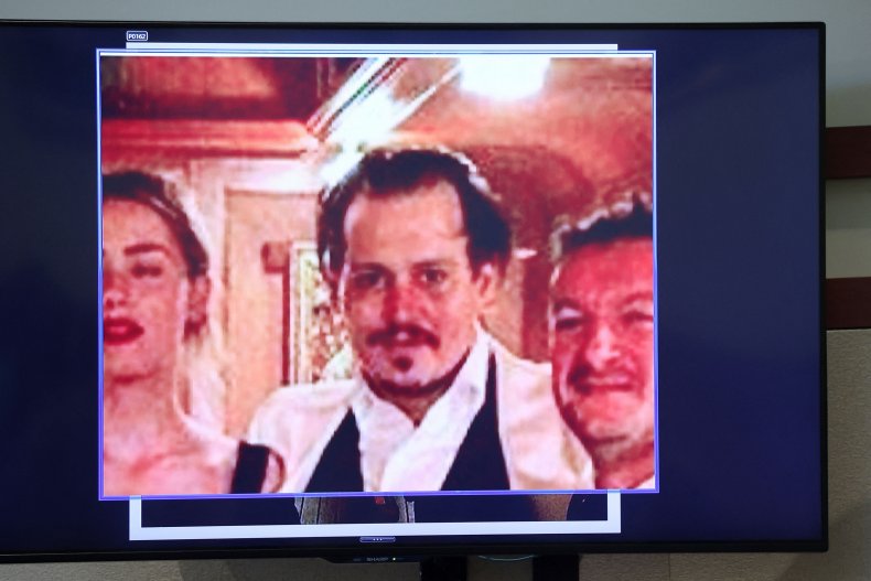 Depp black eye