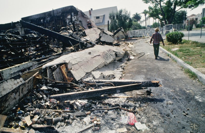 Los Angeles riots survey 30 years later
