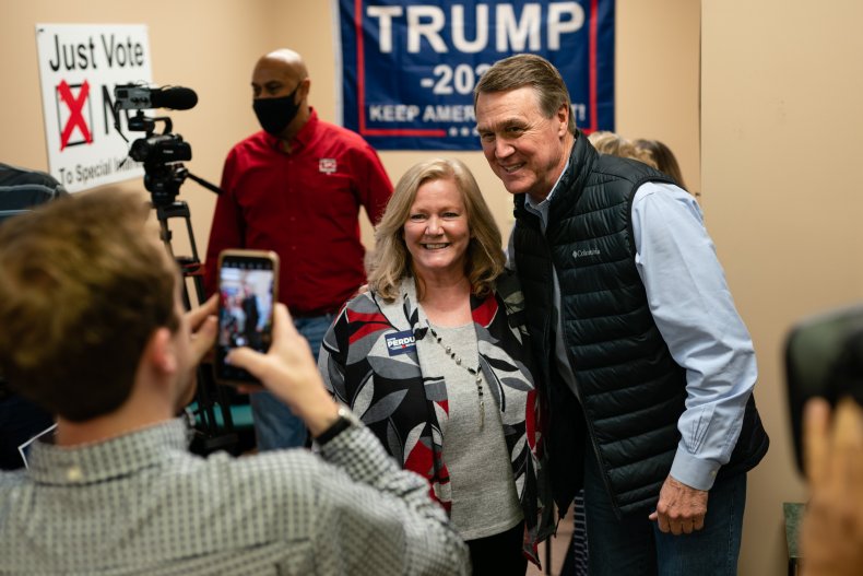 David Perdue Campaigns for Georgia Governor