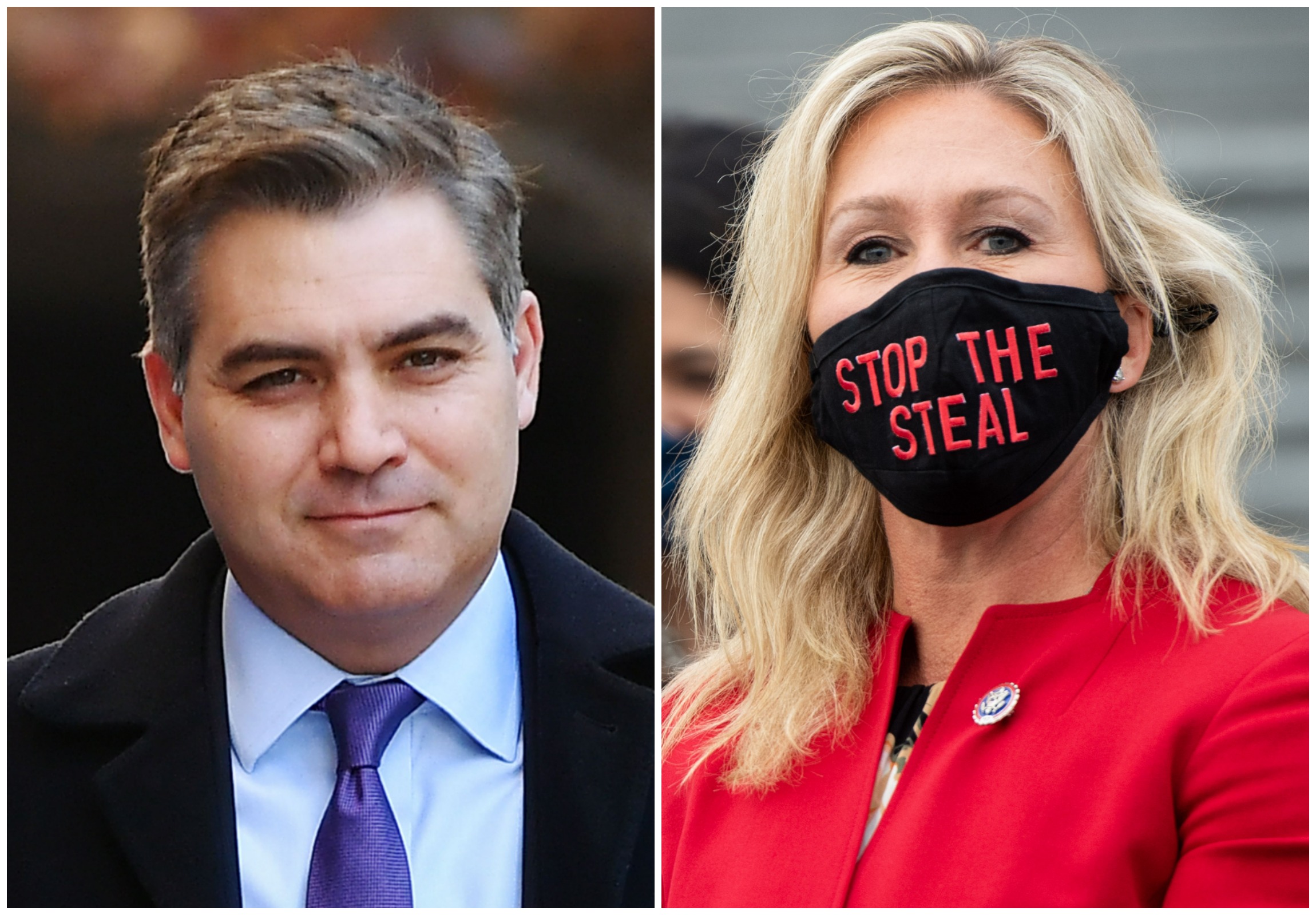 Video of Jim Acosta Confronting Marjorie Taylor Greene Viewed Over 1M Times