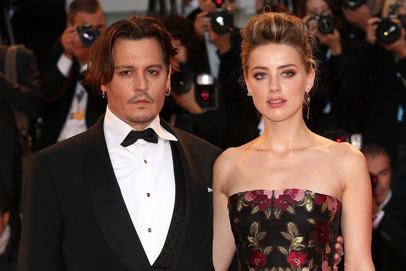 Amber Heard and Johnny Depp