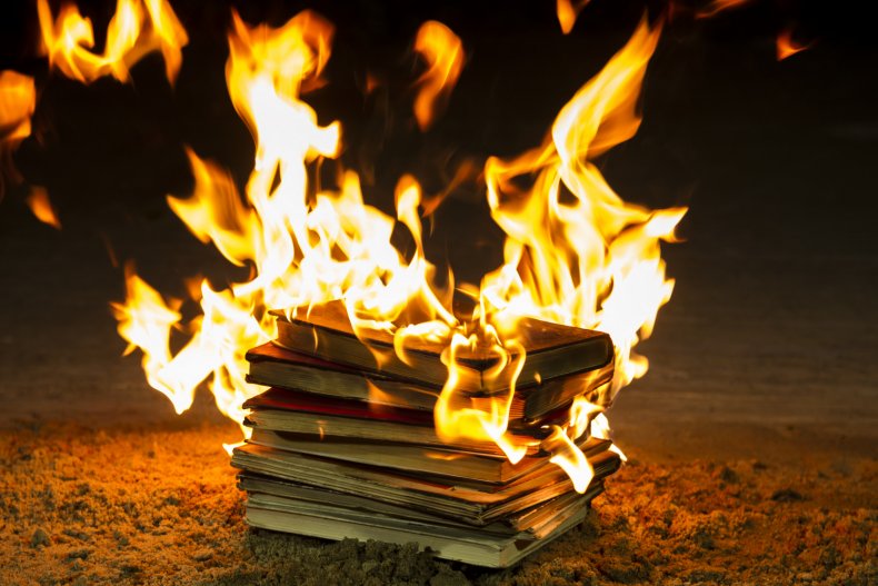 Book burning 