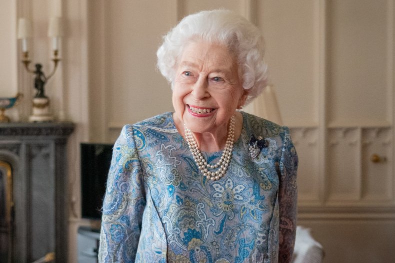 Queen Elizabeth II Windsor Castle April 2022