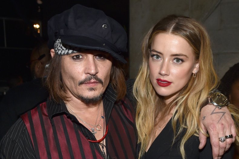 Johnny Depp and Amber Heard