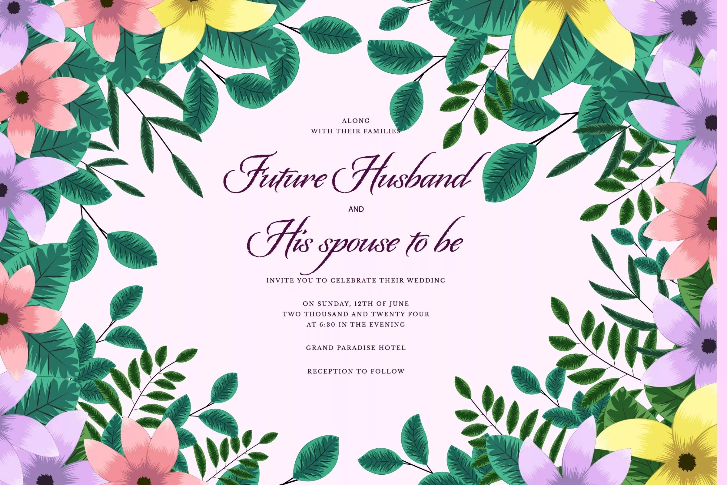 'Rude' Wedding Invitation Via Text Sparks Fury: 'Don't Think I'll Be Going' - Vimarsana News
