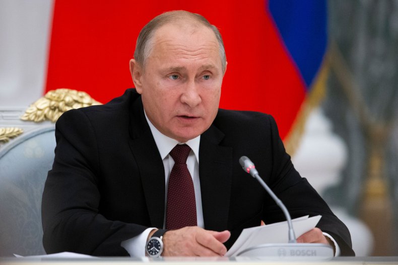 Russian President Vladimir Putin