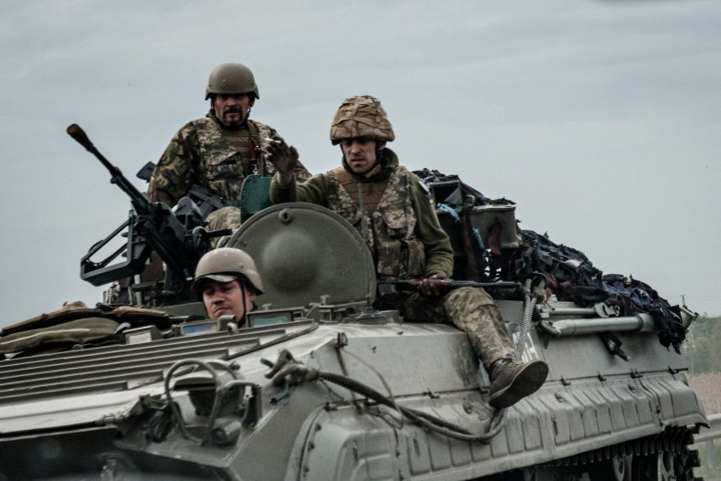 Ukrainian Soldiers Eastern Ukraine