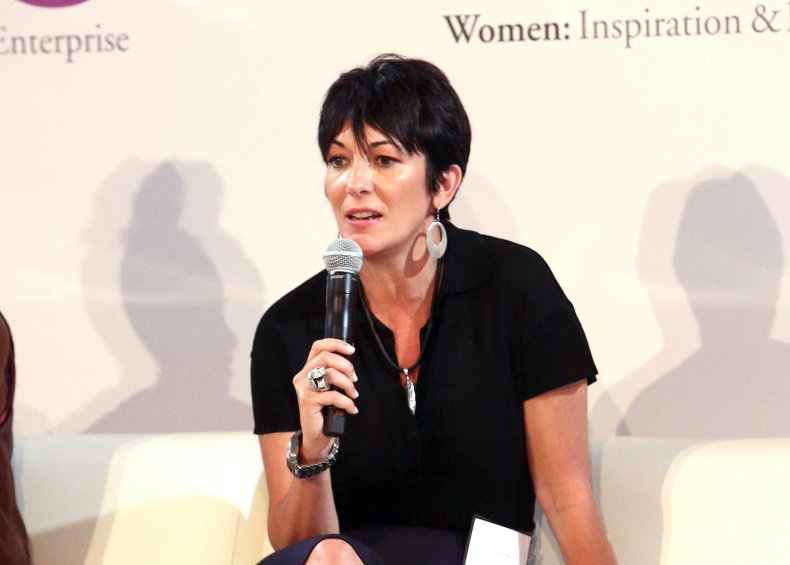 Ghislaine Maxwell at 2013 panel