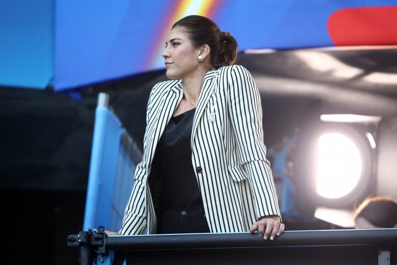 Hope Solo at Women's World Cup France 