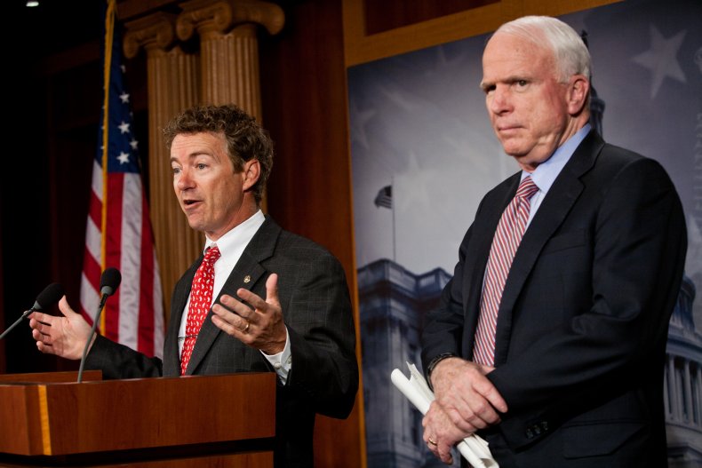 Rand Paul and John McCain