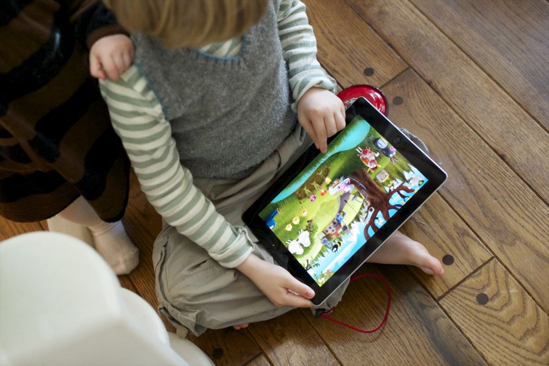 iPad para niños pequeños
