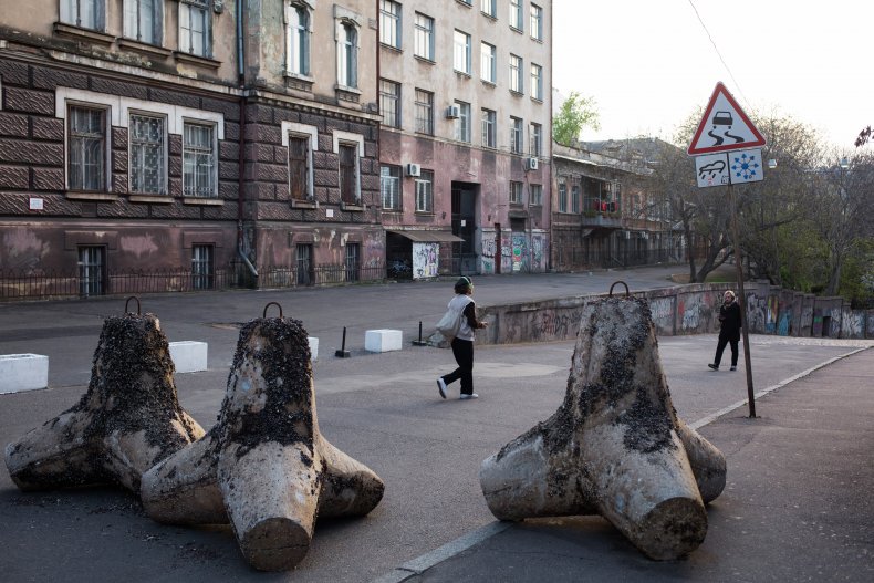 Barricades in Odesa