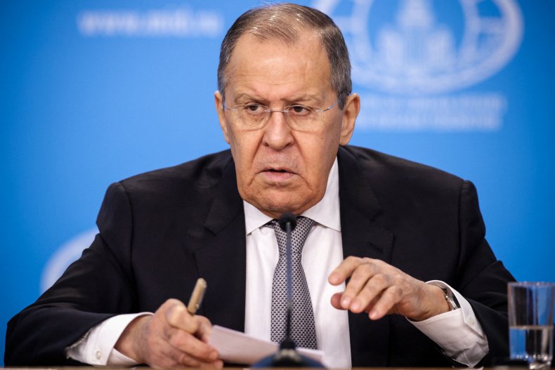 Russian Foreign Minister Sergei Lavrov