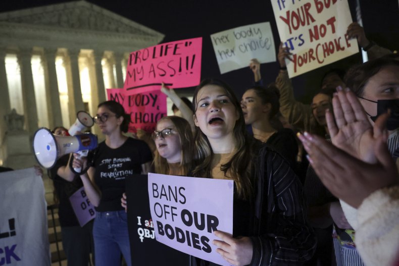 Abortion protest