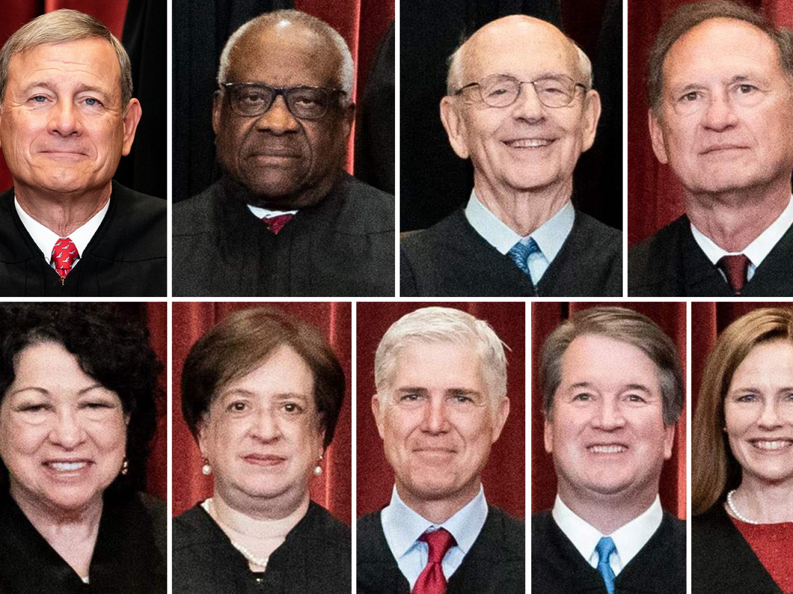 Current Supreme Court Justices and Who Appointed Them