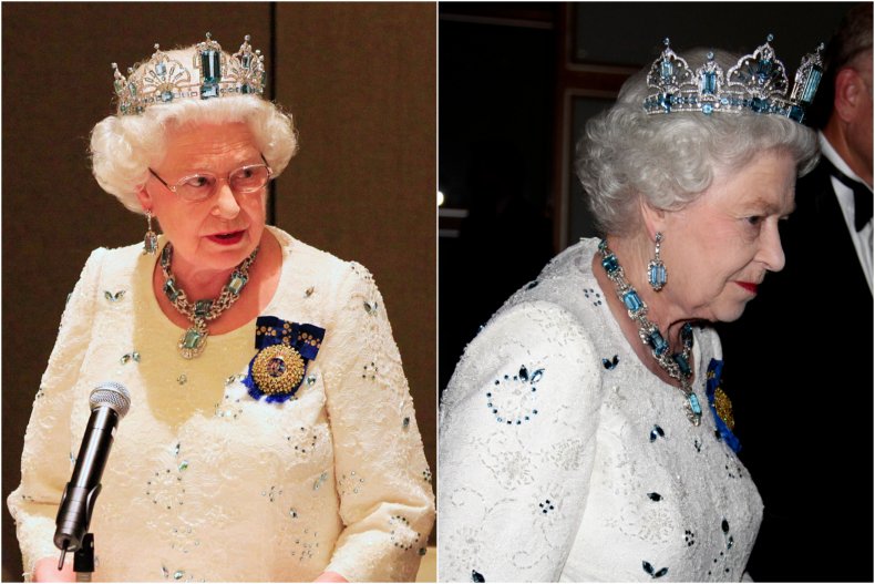 Queen Elizabeth II Aquamarine Tiara