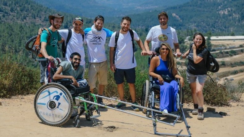 Hiking, paralyzed, wheelchair