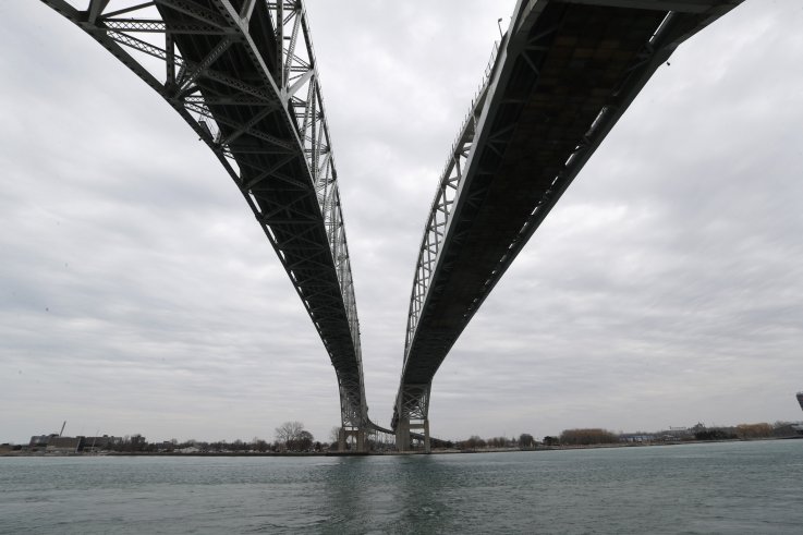 st clair river canada us border