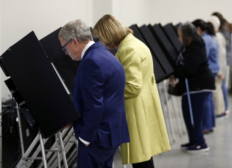 Ohio Governor Casts Vote