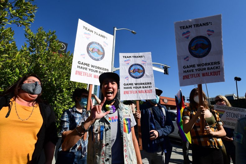 Dave Chappelle's trans comments spark protest
