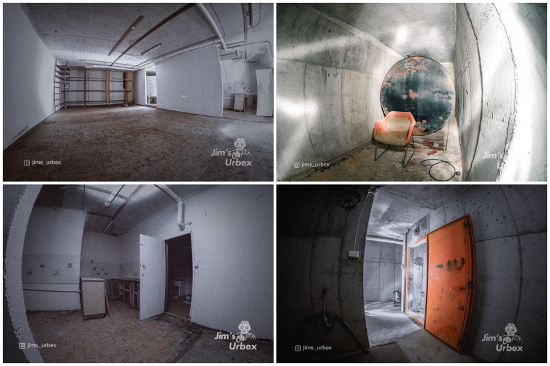 Photos of the nuclear bunker.
