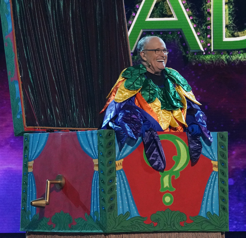 masked singer rudy giuliani