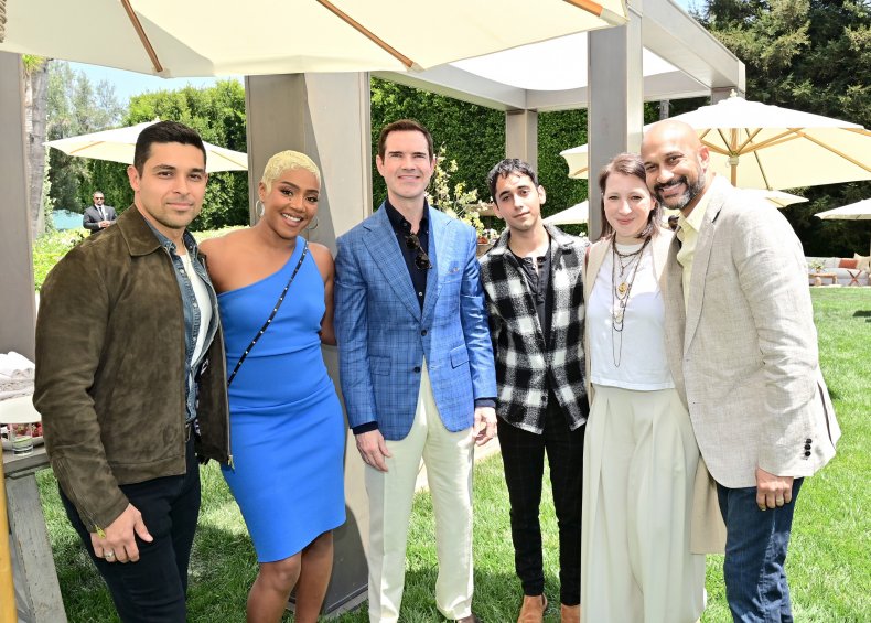 Comedians at Netflix brunch