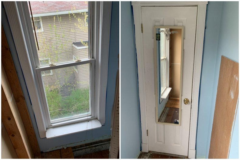 Photos of Tyler Clark's house.