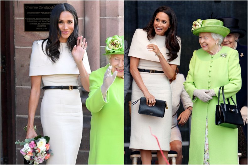 Meghan Markle Queen Elizabeth II Cheshire
