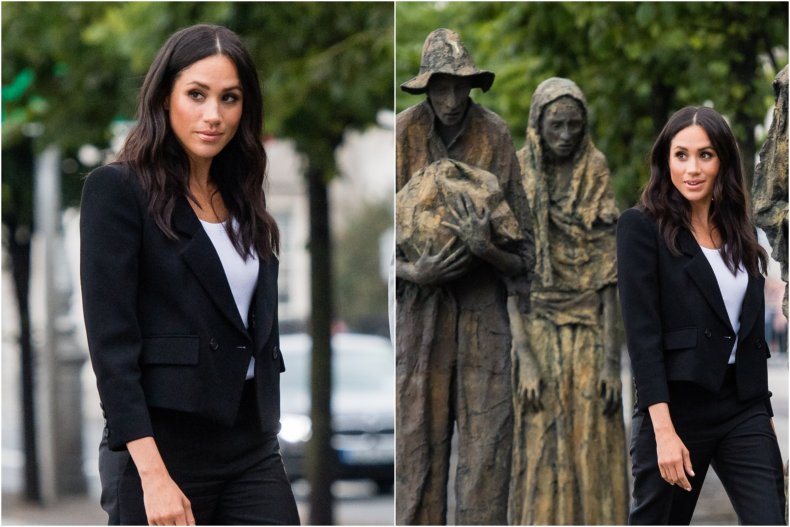 Meghan Markle Suit Ireland 2018