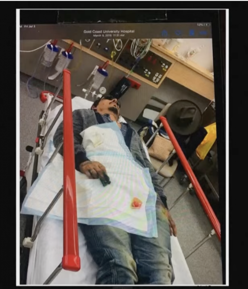 Depp in hospital
