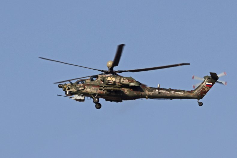 Russian helicopter