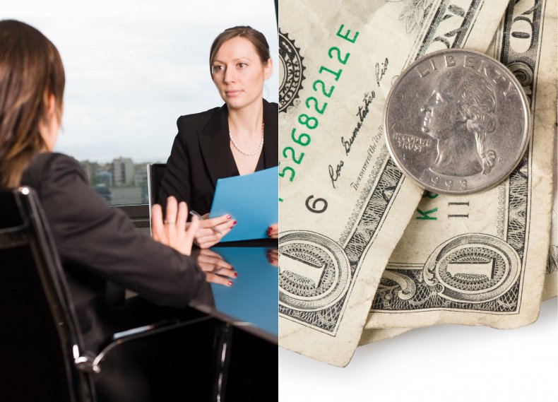 Job interview and wages